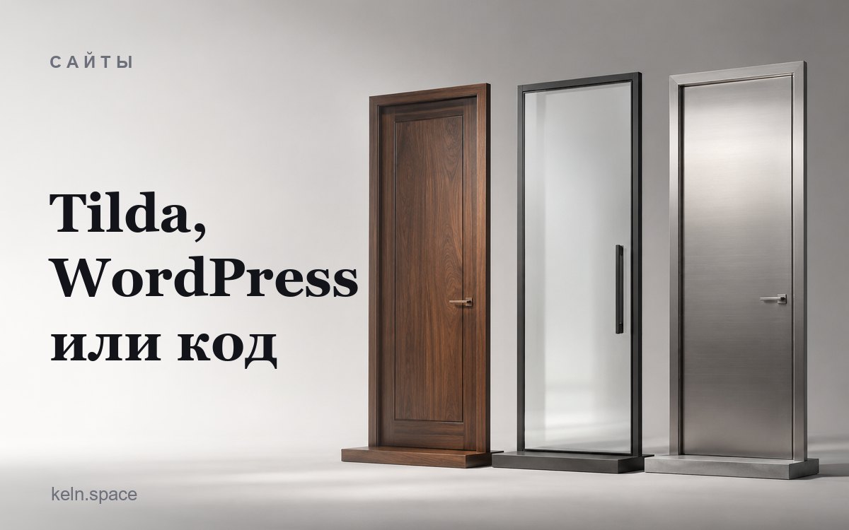 Tilda, WordPress или код: на чём делать сайт для бизнеса в 2026