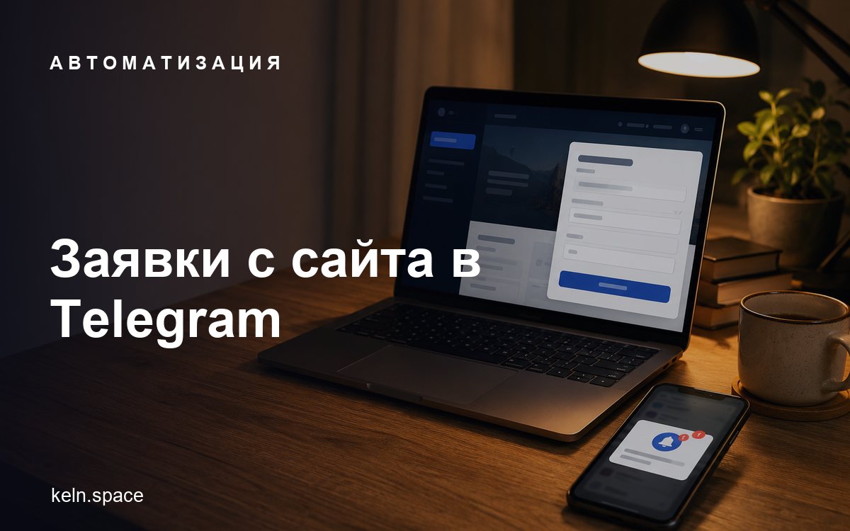 Заявки с сайта в Telegram
